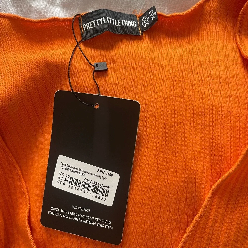 Orange Missguided Top - Picture 5 of 7